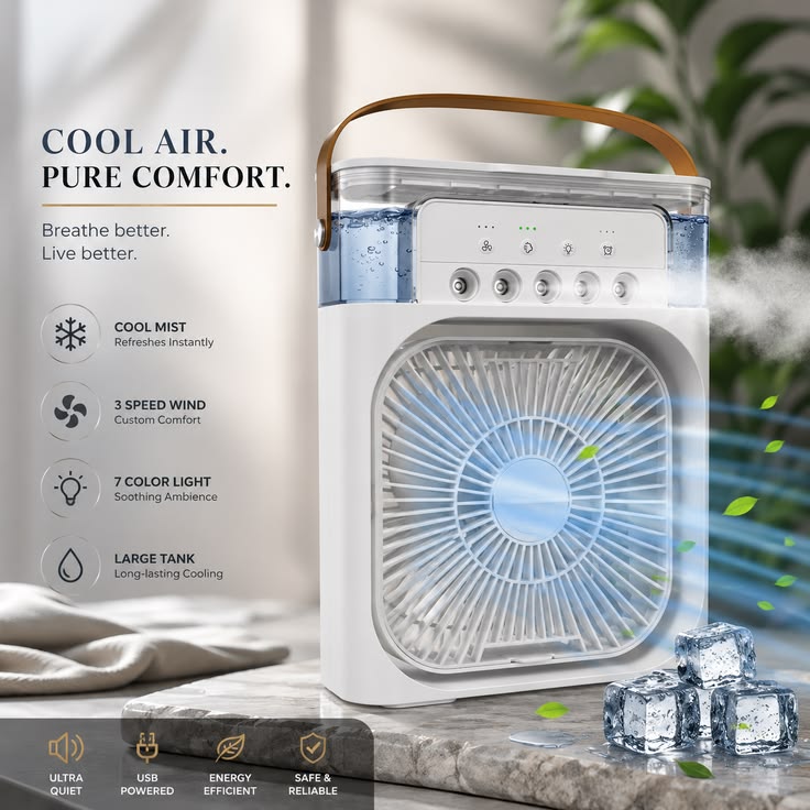 DLC - Cooling Fan With Ice